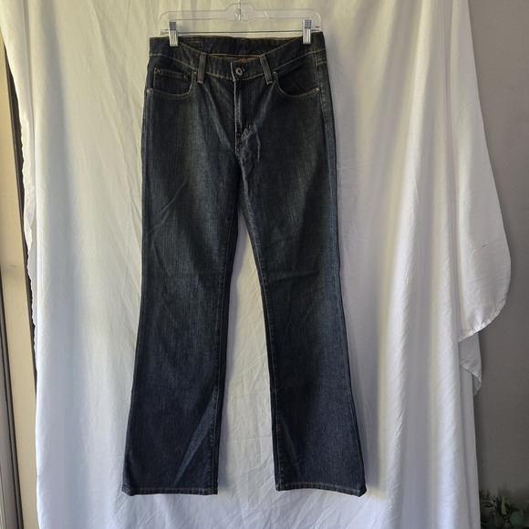 Polo Ralph Lauren Denim - Polo Ralph Lauren Jeans Womens 6X32 Blue Denim Stretch‎ Kelly Bootcut Dark Wash